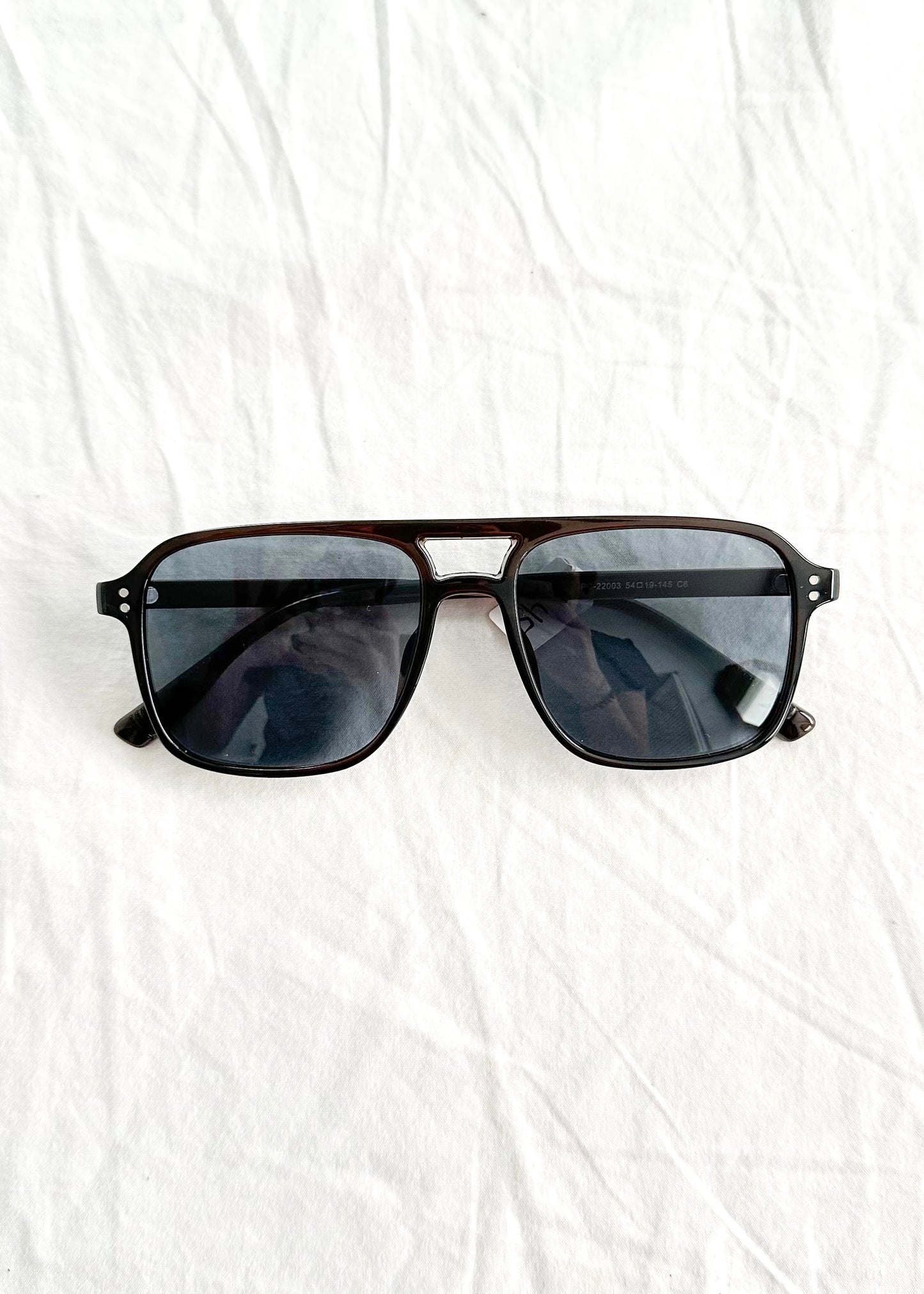 NEW VZN Frames St Barts | Hogany Square Aviator Sunglasses