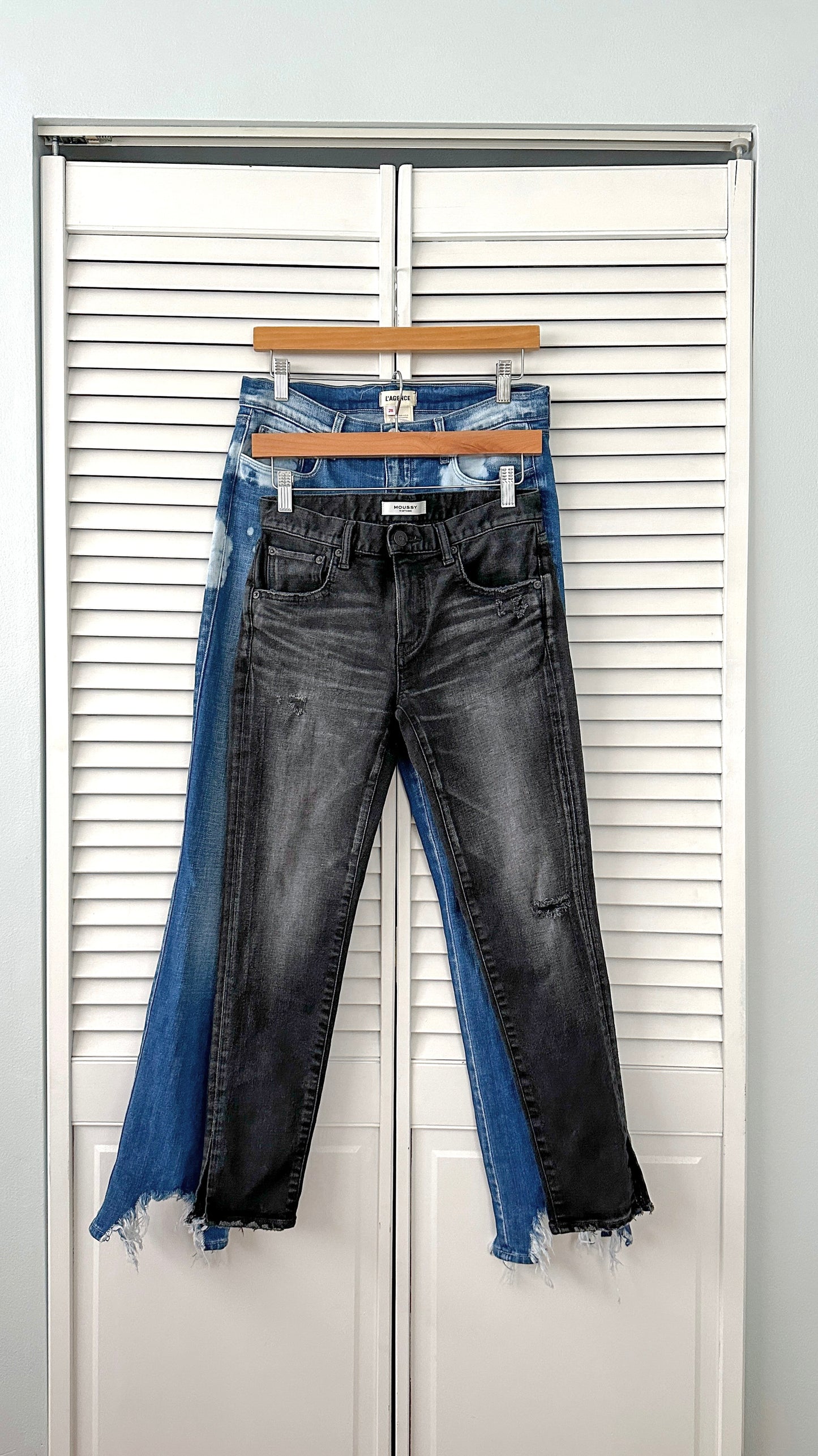 Moussy Vintage Black Made in Japan Howa Jeans (24 or 2)