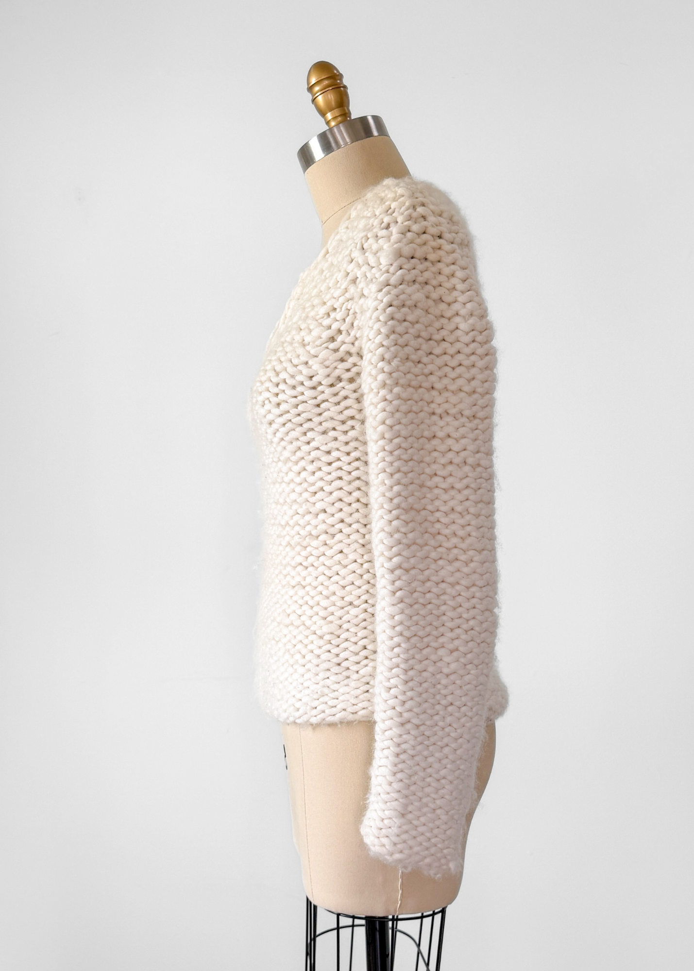 Vintage Gap Cream Chunky Knit Sweater