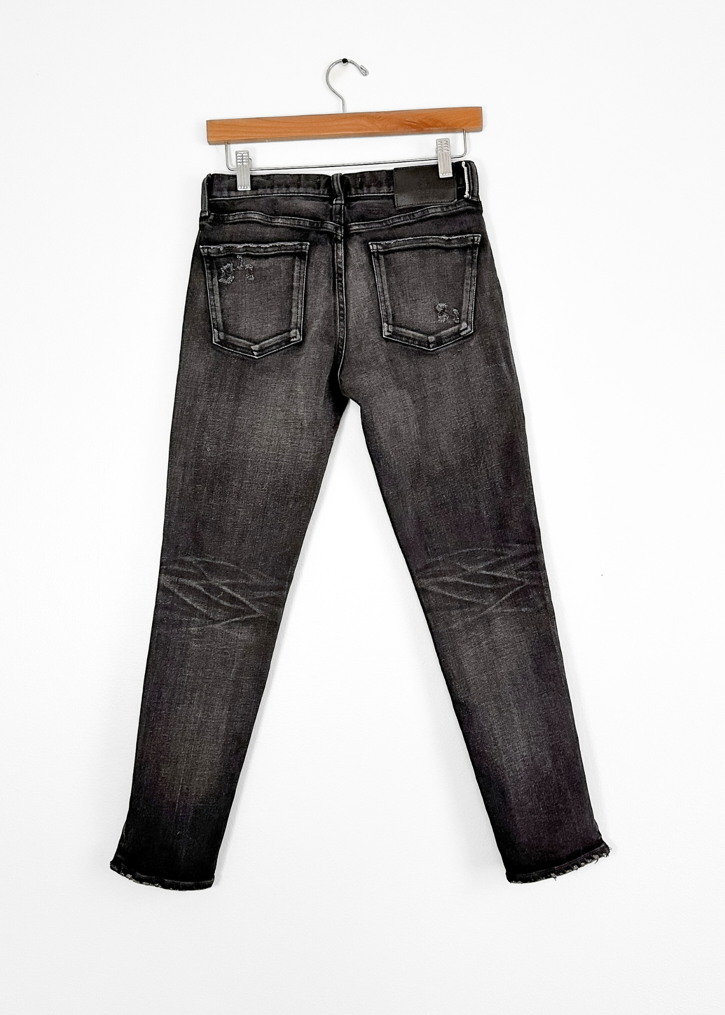 Moussy Vintage Black Made in Japan Howa Jeans (24 or 2)