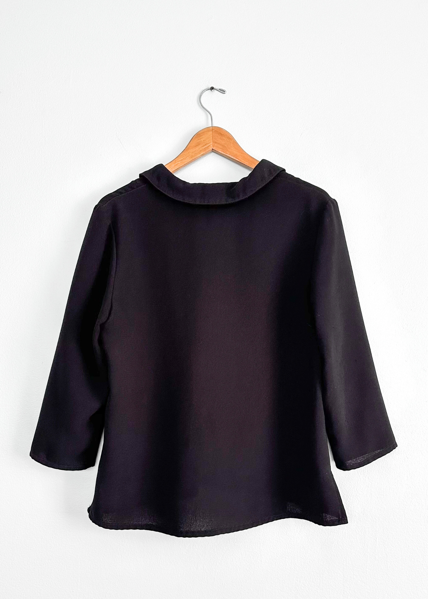 Double D Ranch Black Collared Top (M)