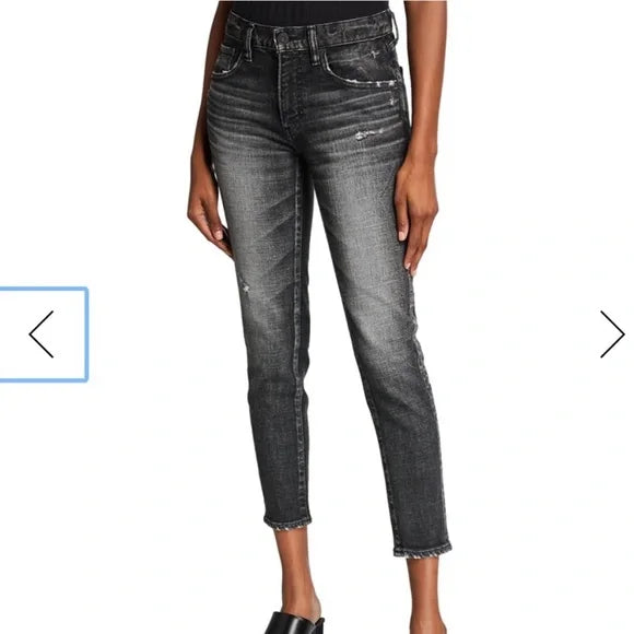Moussy Vintage Black Made in Japan Howa Jeans (24 or 2)