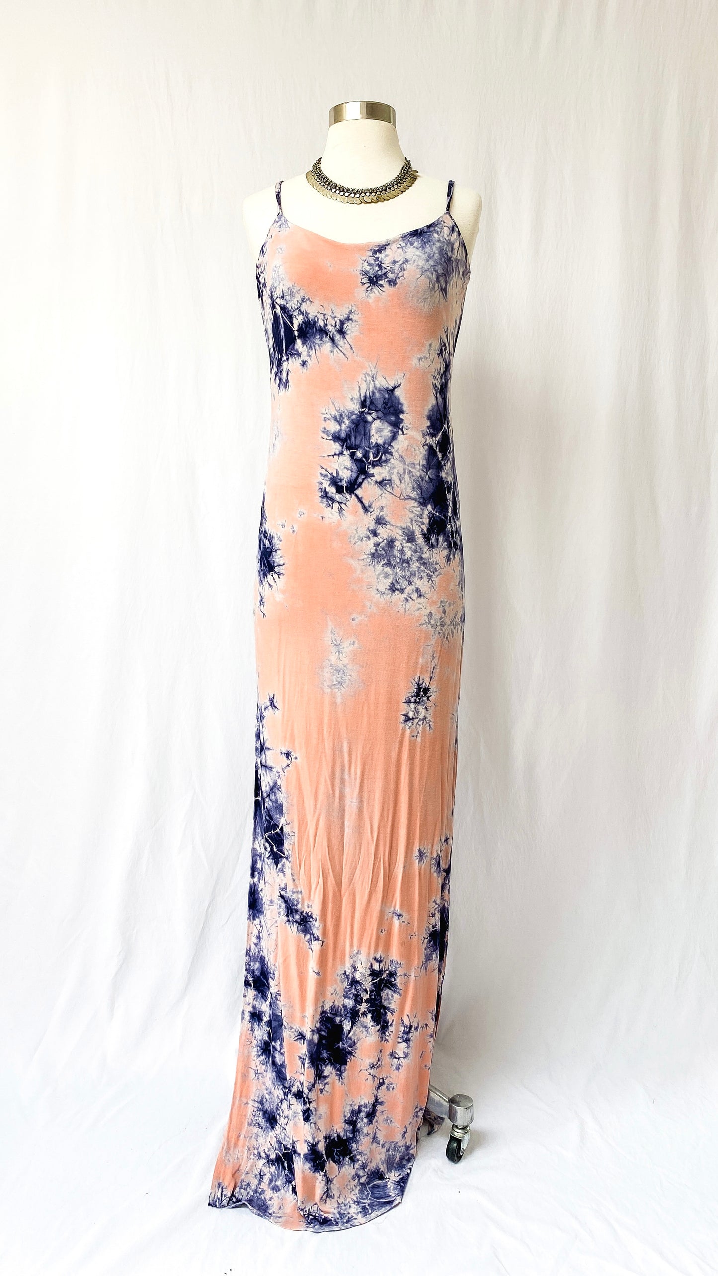 Young Fabulous & Broke Tie Dye Maxi Dress (M)