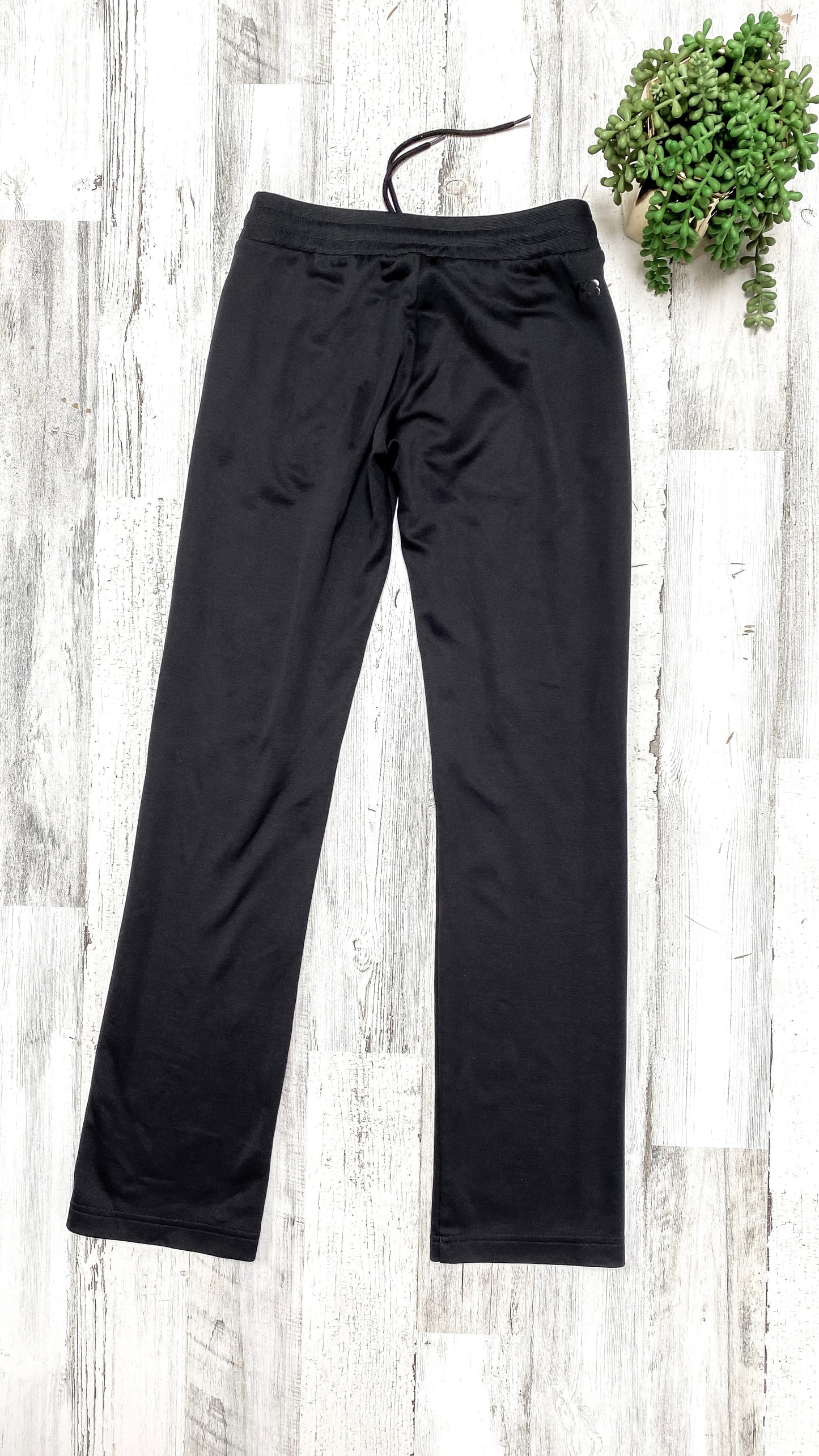Y-3 x Adidas Solid Black Track Slim Ankle Pants (XS)