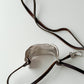 Uno de 50 Ibiza Silver Plated Leather Wrap Cuff Bracelet