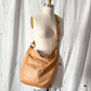 Avorio XL Light Tan Leather Satchel Purse