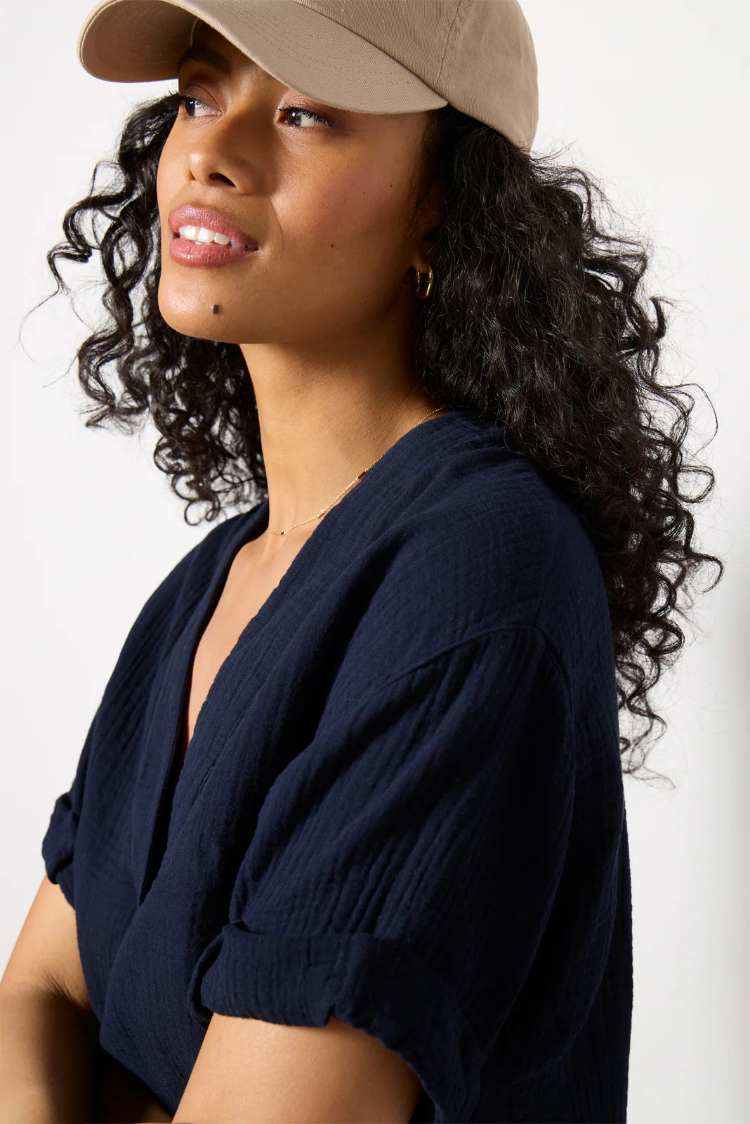Xirena Avery Top in North Star Navy Blue (S)