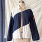 RARE Vintage Ralph Lauren Equestrian Jacket White Navy Polo Horse Tack Print Graphic