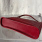 Vintage Coach Red Leather Bleeker Demi Purse # 9311