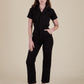 Big Bud Press Black Short Sleeve Jumpsuit (M)