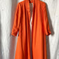 Vintage 60s Orange Swing Coat