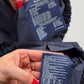 Vintage 90s Burberry Harrington Navy Cotton Windbreaker Spring Men's Jacket (XL)