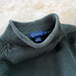 J.Crew 1988 Rollneck Heavy Cotton Pullover Sweater in Dark Green (L)