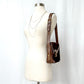 Vintage 70’s Gucci Brown Suede Horsebit Lock Front Shoulder Purse