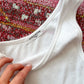 NEW Perfectwhitetee White Ribbed Blondie One Shoulder Tank Top (XS)