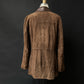 Brooks Brothers Chocolate Brown Suede Leather Blazer Jacket (10)