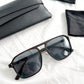 NEW VZN Frames St Barts | Hogany Square Aviator Sunglasses