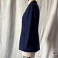 Vintage 90s Ralph Lauren Collection Purple Label Navy Wool Fitted Blazer Jacket