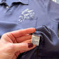 Vintage Polo Ralph Lauren Sailfish Swordfish Navy Embroidered Collared Shirt (mens XL)