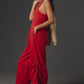 Anthropologie Daily Practice Red Horizon Wide Leg Jumpsuit (M)
