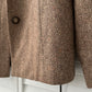 Vintage 90s First Issue Liz Claiborne Brown Tweed Belted Blazer (12)