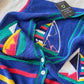 Vintage Robert Scott LTD Embroidered Sailboat Nautical Knit Sweater Vest (M)