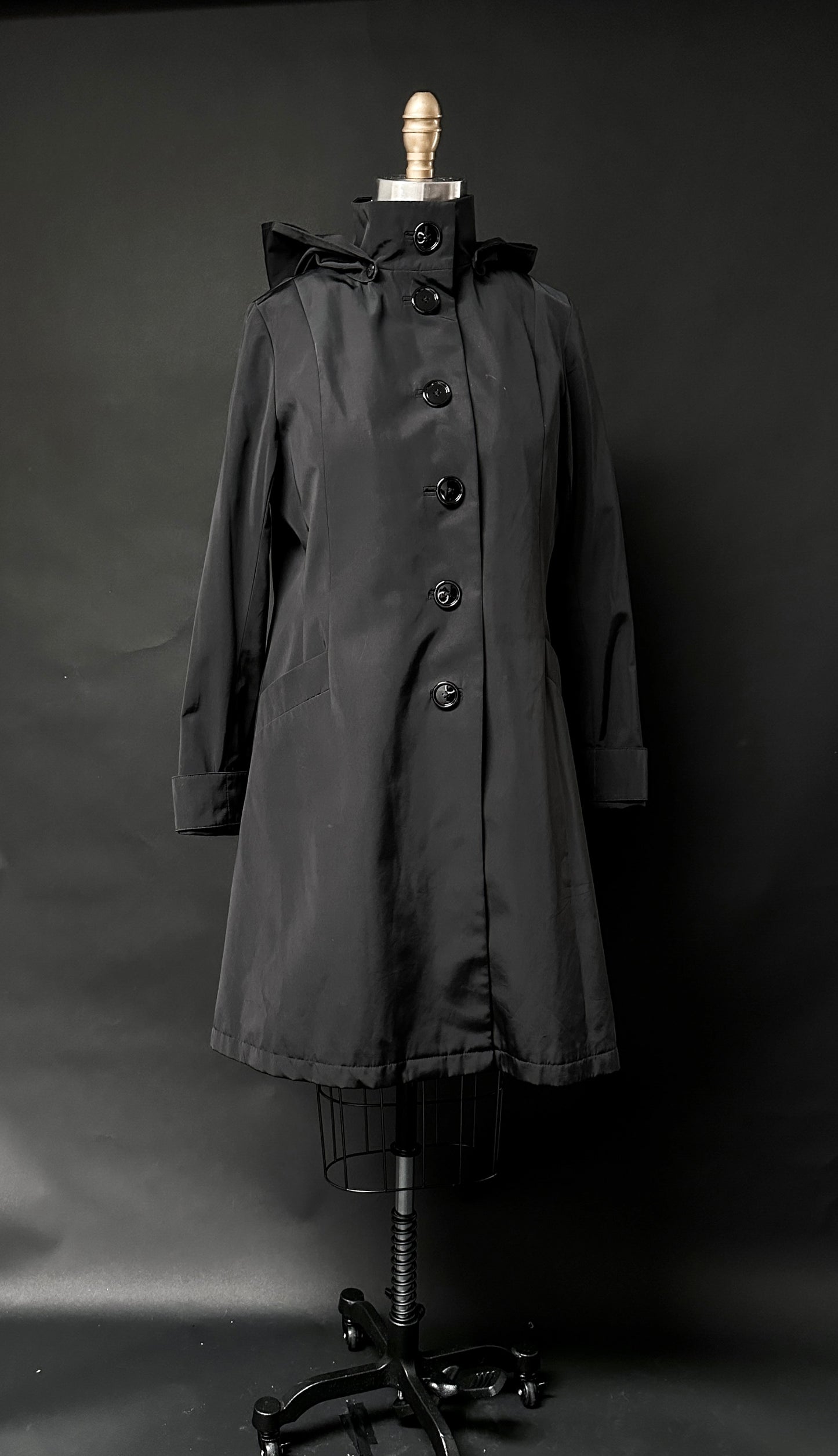 Jane Post Black Rain 2-in-1 Coat with Wool Zipped Liner