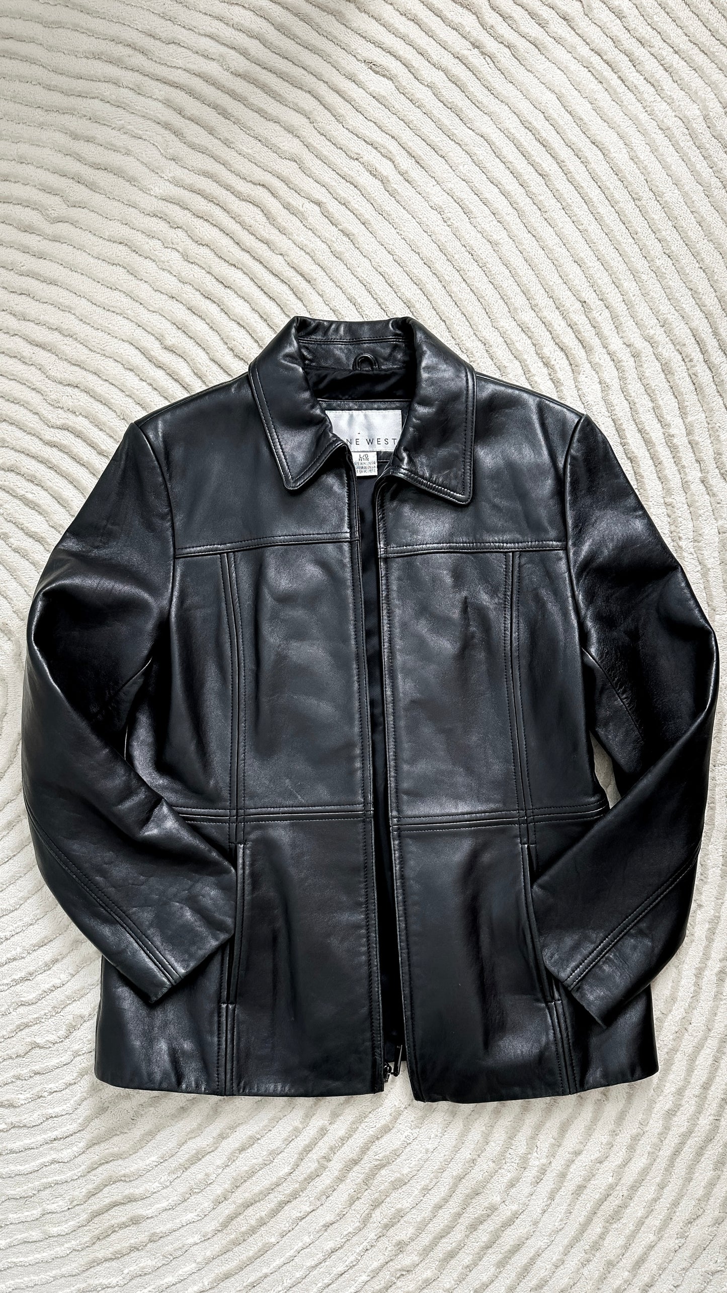 Vintage 00’s Nine West Leather Jacket (M/L)