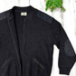 Aklanda Merino Shawl Zip Cardigan with Pockets Mens Medium