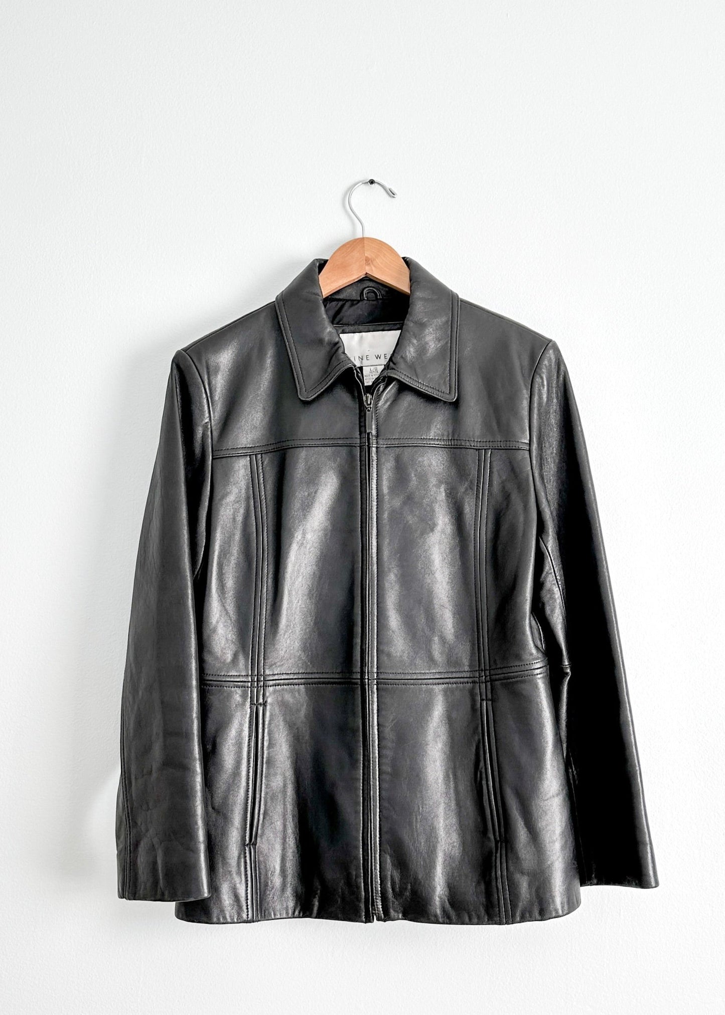 Vintage 00’s Nine West Leather Jacket (M/L)