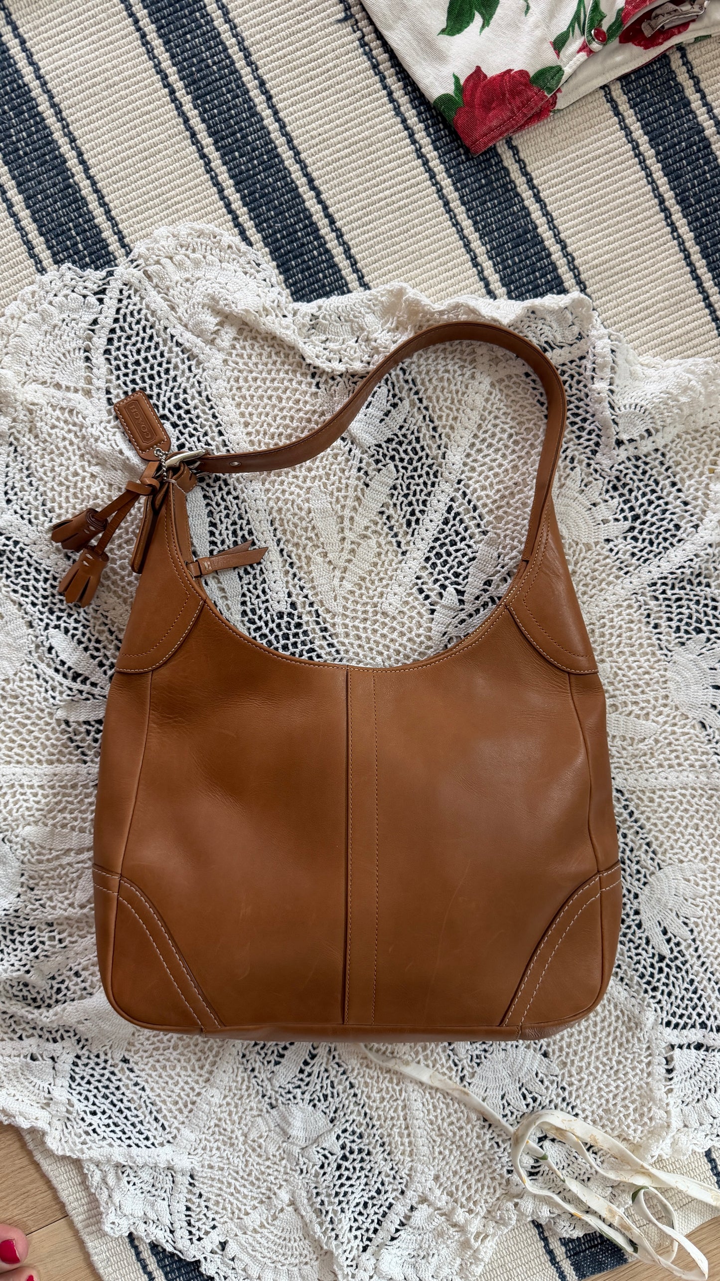 Coach Hamilton Hobo Purse in British Tan