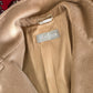 Max Mara Camel Brown Virgin Wool Mid Length Winter Coat (US 14)