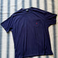 Vintage 90s Navy Crewneck Pocket T-Shirt (men's XXL)