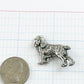 Vintage Beau Sterling Silver Spanial Dog Brooch | Mid-Century Animal Pin