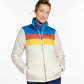 L.L.Bean Mountain Classic Colorblock Puffer Jacket in Marine Blue (L)