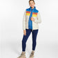 L.L.Bean Mountain Classic Colorblock Puffer Jacket in Marine Blue (L)