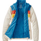 L.L.Bean Mountain Classic Colorblock Puffer Jacket in Marine Blue (L)