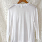 Michael Simon White Sequin Disc Embellished Cardigan (S)