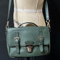 Kate Spade Lola Avenue Lia Dark Green Loden Satchel Purse