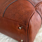 Vintage 00s Gucci Brown Leather Guccissima Signoria Large Tote Bag Shoulder Purse