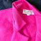 Vintage 90s St. John Pink Gold Button  Knit Vest Top (L)