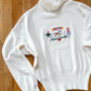 Vintage 80s David Meister Swiss/Austrian Emrboidered Novelty Turtleneck Sweater (S)