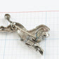 Vintage Beau Sterling Silver Standard Poodle Dog Brooch  Mid-Century Animal Pin