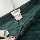 L’AGENCE Marguerite High Rise Velvet Slim Pants in Evergreen (28 or 6)