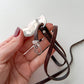 Uno de 50 Ibiza Silver Plated Leather Wrap Cuff Bracelet