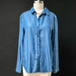 AYR The Clean Shirt Chambray Tencel Denim Button Down Top (M)