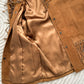 Brown Suede Leather Fringe Western Jacket (M)