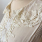Antique Edwardian Silk Lingerie Blouse with Irish Crochet Lace  c. 1905–1915