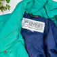 Vintage 80’s Fera Skiwear Bright Teal Coat (10)