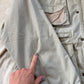 Vintage 90s NEW Eddie Bauer Fishing  Utility Pockets Vest Field Jacket in Birch Khaki